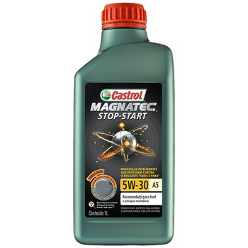 4 Óleo Sintético 5W30 Magnatec A5 SN Stop-Start Castrol Fiat Chevrolet Kia