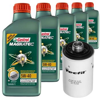 5-oleo-sintetico-5w40-castrol-e-filtro-oleo-tecfil-jetta-2-0-tsi-gasolina-2013-a-2017-hipervarejo-1