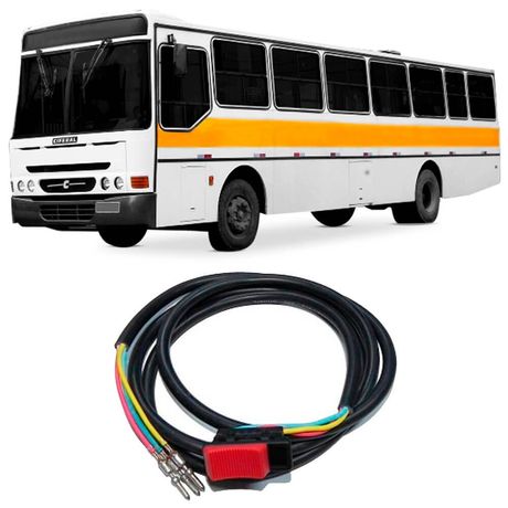 Botão Interruptor Reduzida Ônibus Ford B1621 96 a 99 Kostal 2105030