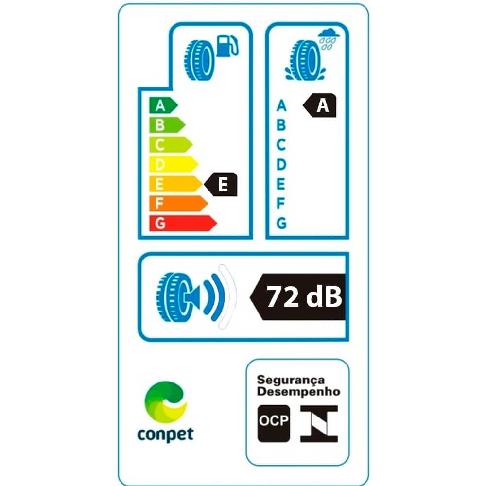 Etiqueta de eficiência energética do pneu JK Vikrant aro 22.5 295/80r22.5 Vul1 152/148m 16pr liso com selo Conpet e certificação OCP