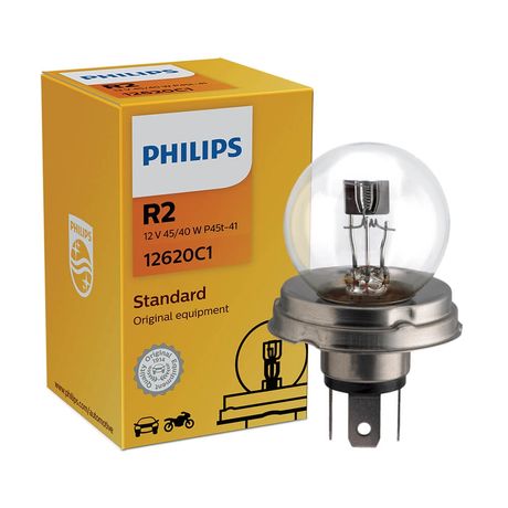 Lâmpada Philips Standard 40W 12V P45t-41 R2 Farol