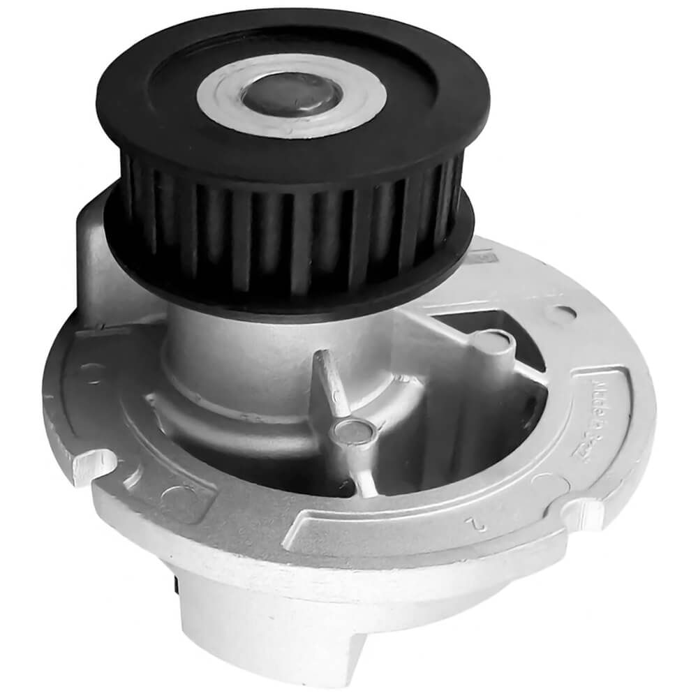 Detalhe da bomba d'água Indisa para Chevrolet Astra