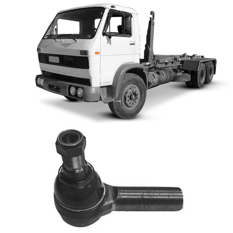 Terminal Direção Volkswagen 11130 81 a 86 Dianteiro Motorista Lemforder