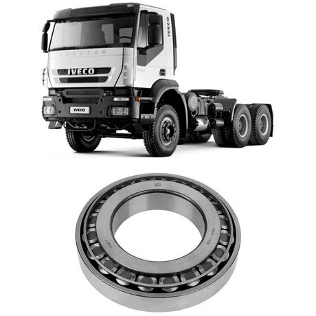 Rolamento Roda Iveco Trakker 2008 a 2012 Traseiro Externo Skf