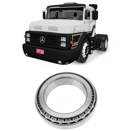 Rolamento Roda Mercedes-Benz 1932 84 a 89 Traseiro Externo Skf