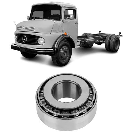 Rolamento Roda Mercedes-Benz 1113 70 a 87 Dianteiro Externo Skf