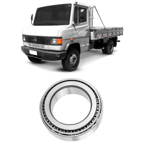 Rolamento Roda Mercedes-Benz 709 87 a 96 Traseiro Externo Skf