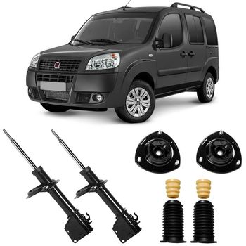 Amortecedores-dianteiros-Kayaba-para-Fiat-Doblo-2004-a-2018-incluindo-kit-de-montagem-e-pecas-adicionais-