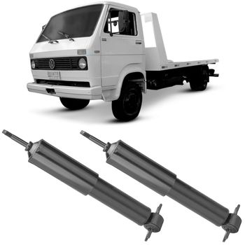 Amortecedores-dianteiros-Monroe-para-Volkswagen-690-de-1987-a-1989-com-imagem-do-caminhao-ao-fundo-