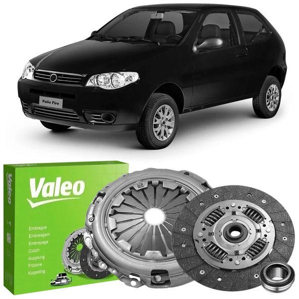 Kit Embreagem Palio Fire 1.3 1.4 2001 a 2010 Valeo 833300 - fortbras