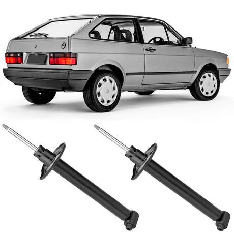 2 Amortecedor Volkswagen Gol G1 80 a 94 Traseiro Nakata