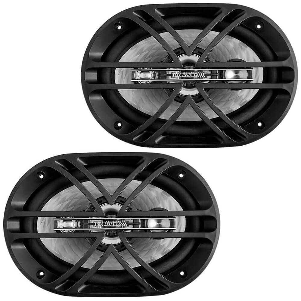 Par Alto Falante Diamond Bravox B4X69 D 6x9 300W 4 Ohms - Hiper Varejo