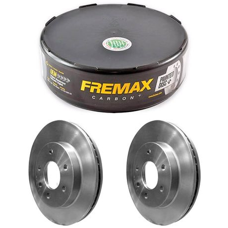 Par Disco Freio S10 2.5 2.8 2017 a 2018 Dianteiro Ventilado Fremax