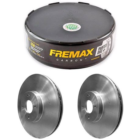 Par Disco Freio Fiat Marea 98 a 2007 Dianteiro Ventilado Fremax