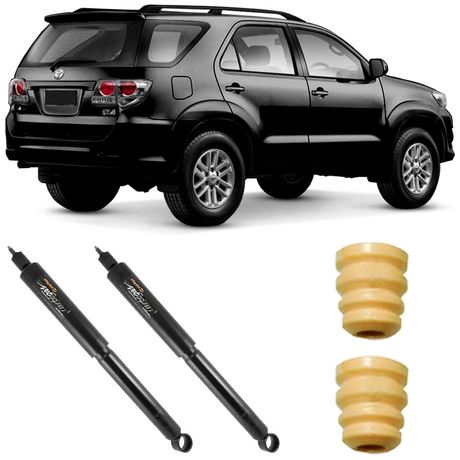 2 Amortecedor Toyota Hilux SW4 2006 a 2017 Traseiro Cofap e Kit