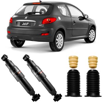 Amortecedores-traseiros-Cofap-para-Peugeot-207--2009-2014--com-kit-de-instalacao-incluido-