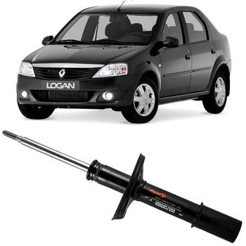 Amortecedor-Cofap-dianteiro-para-Renault-Logan-2008-a-2013-embalagem-colorida-e-componente-em-destaque-
