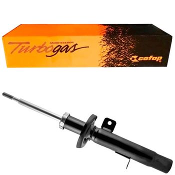 Amortecedor-Cofap-Turbogas-para-Citroen-C3-2003-a-2012-frente-do-passageiro-com-embalagem-destacada-