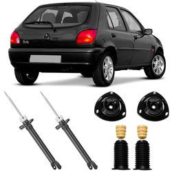 Amortecedores-traseiros-Nakata-para-Fiesta-96-a-2007-compativeis-para-motorista-e-passageiro-com-kit-de-montagem-incluido-