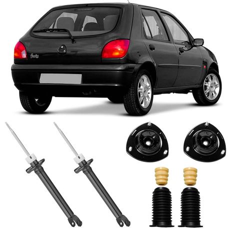 Amortecedores-traseiros-Nakata-para-Fiesta-96-a-2007-compativeis-para-motorista-e-passageiro-com-kit-de-montagem-incluido-
