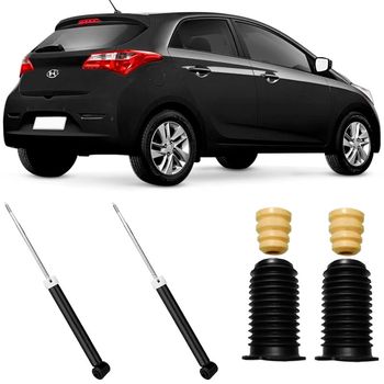 Amortecedores-traseiros-Nakata-para-Hyundai-Hb20-2012-a-2019-incluindo-kit-de-instalacao-com-carro-ao-fundo-