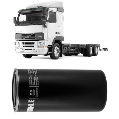 Filtro Combustível Volvo FH12 94 a 2006 Metal Leve