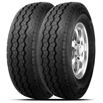 Kit-com-2-pneus-Linglong-Aro-14-modelo-185R14C-8PR-para-desempenho-e-seguranca-em-veiculos-utilitarios-
