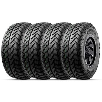 Kit-com-4-pneus-Xbri-Aro-16-medindo-245-75R16-modelo-Forza-M-T-ideal-para-off-road--Design-robusto-e-duravel-