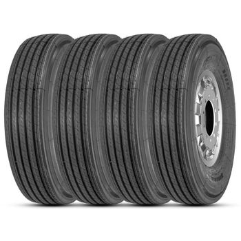 Kit-de-4-pneus-Durable-Aro-22-11.00R22-18PR-152-149M-DR655-Liso-ideal-para-caminhoes-e-veiculos-de-carga.