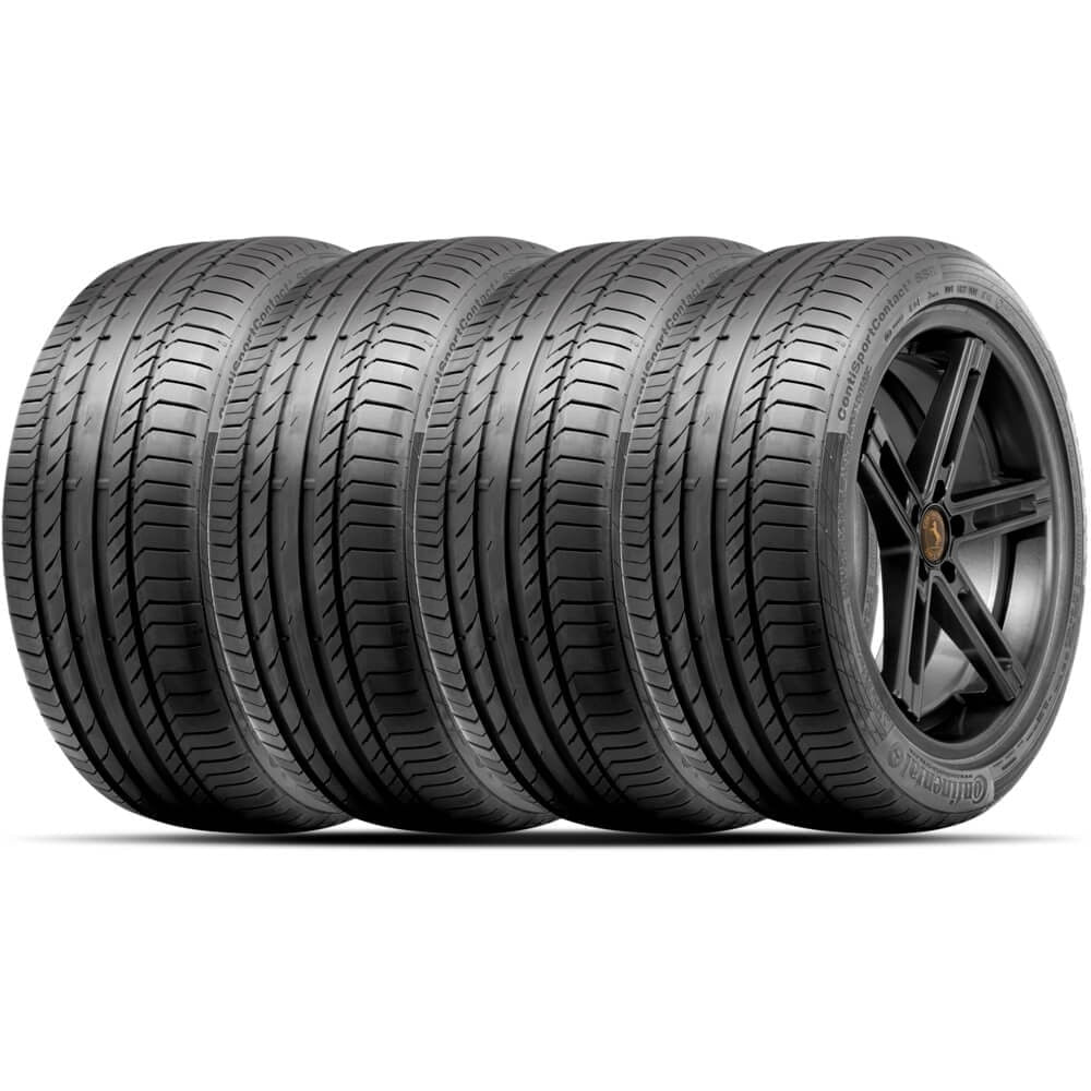 Pneu Continental Pneus Sportcontact 5p Runflat 225/40 R19 93y - 4 Unidades