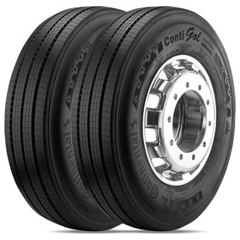Kit-com-2-pneus-Continental-Aro-22-5-modelo-295-80R22-5-design-liso-ideal-para-caminhoes-