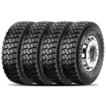 Kit-com-4-pneus-Continental-Aro-22-5-275-80R22-5-149-146K-HDC1--ideal-para-caminhoes-e-transporte-de-carga-pesada-
