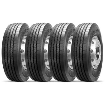Kit-com-4-pneus-Pirelli-aro-22.5-modelo-275-80R22.5-para-caminhoes-com-design-eficiente-e-durabilidade-ampliada.