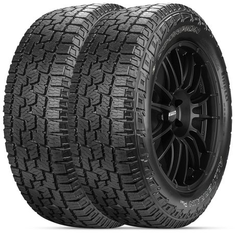 Kit 2 Pneu Pirelli Aro 18 265/65r18 114t At Plus Scorpion