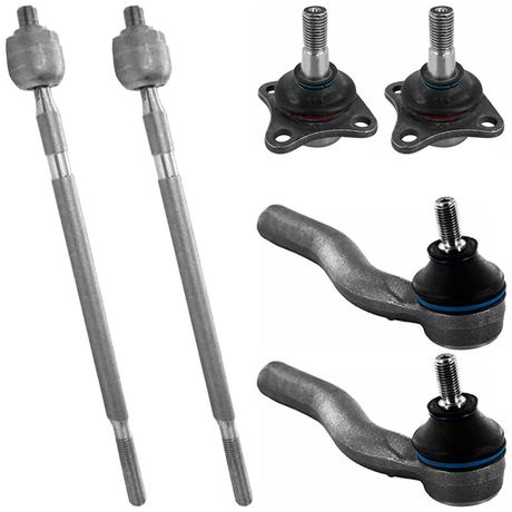 Kit Pivô Terminal Axial Direção Fiat Palio 2001 até 2015 Nakata