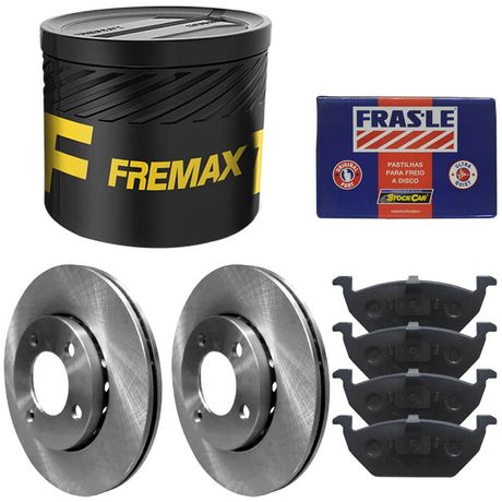 Kit Pastilha Disco Freio Volkswagen Up 1.0 Tsi 2016 a 2018 Dianteiro Teves Frasle