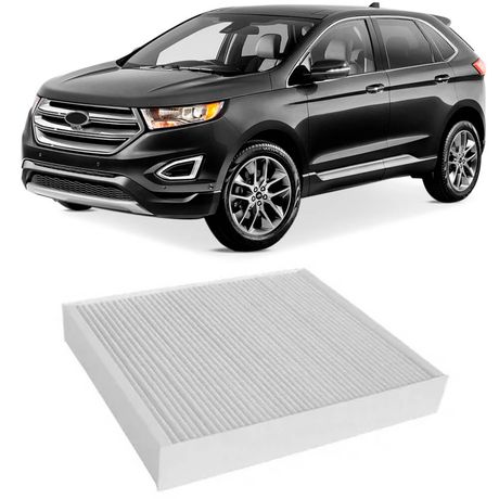 Filtro Cabine Ar Condicionado Ford Edge 3.5 2012 a 2016 Metal Leve