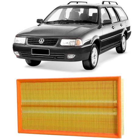 Filtro Ar Volkswagen Quantum 2.0 99 a 2002 Metal Leve