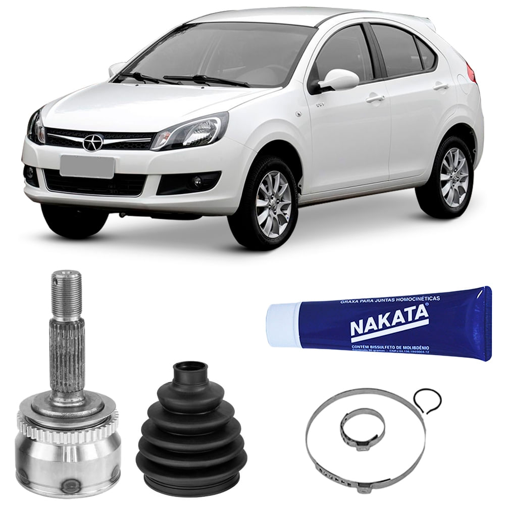 Junta Homocinética Roda Jac J3 1.4 1.5 16V 2010 a 2015 Nakata