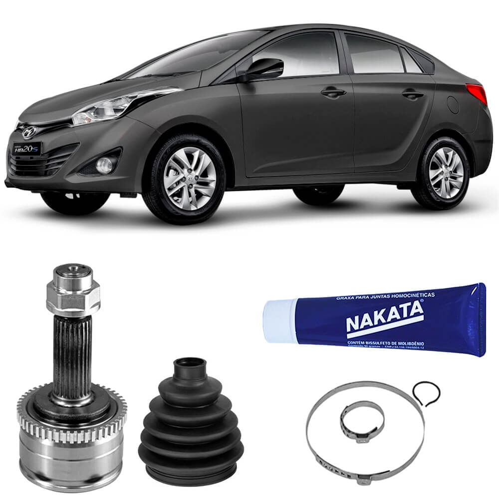 Junta Homocinética Roda Hyundai HB20 1.0 Nakata NJH281505 - Hiper