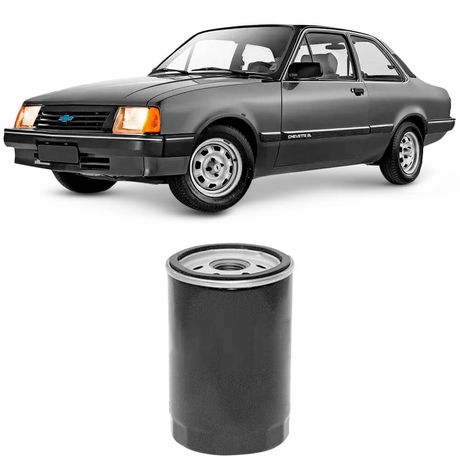 Filtro Óleo Chevrolet Chevette 1.0 1.4 1.6 74 a 93 Metal Leve