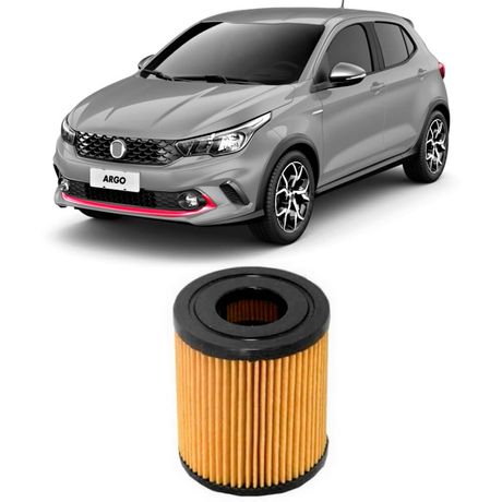 Filtro Óleo Fiat Argo 1.8 2018 a 2019 Tecfil
