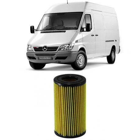 Filtro Óleo Mercedes Benz Sprinter Om 611 La 2001 a 2012 Tecfil