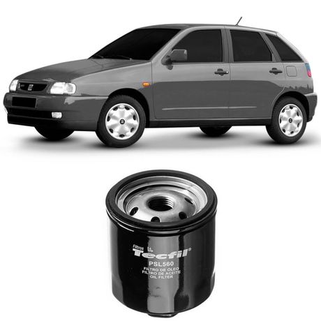 Filtro Óleo Seat Ibiza 1.0 16v 2001 a 2002 Tecfil
