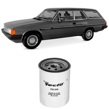 Filtro Óleo Chevrolet Caravan 2.5 85 a 92 Tecfil