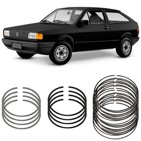 Jogo Anel Segmento Volkswagen Gol G1 93 a 96 Metal Leve