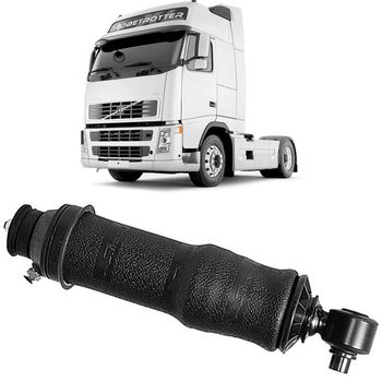 Amortecedor-de-cabine-Volvo-FH-12-2004-a-2006-modelo-Dianteiro-com-bolsa-Suspentech-ST046--Design-robusto-e-duravel-