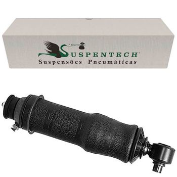 Amortecedor-de-cabine-Volvo-FH-12-2004-a-2006-modelo-Dianteiro-com-bolsa-Suspentech-ST046--Design-robusto-e-duravel-