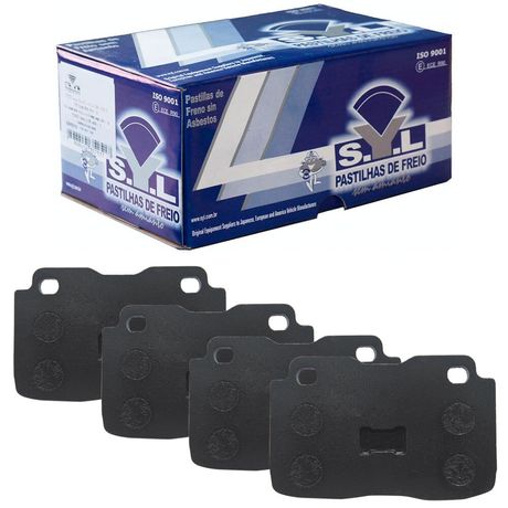 Kit Pastilha Freio Mercedes Slk 55 Amg 2005 a 2016 Dianteira Syl