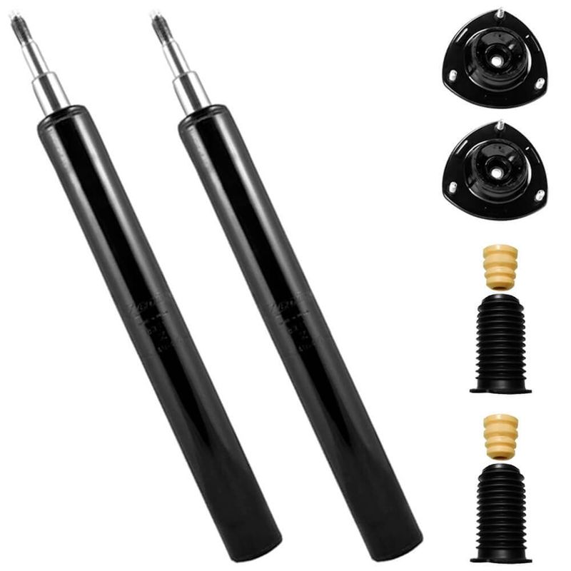 2 Amortecedor Gol G3 G4 99 a 2012 Dianteiro Cofap e Kit - fortbras
